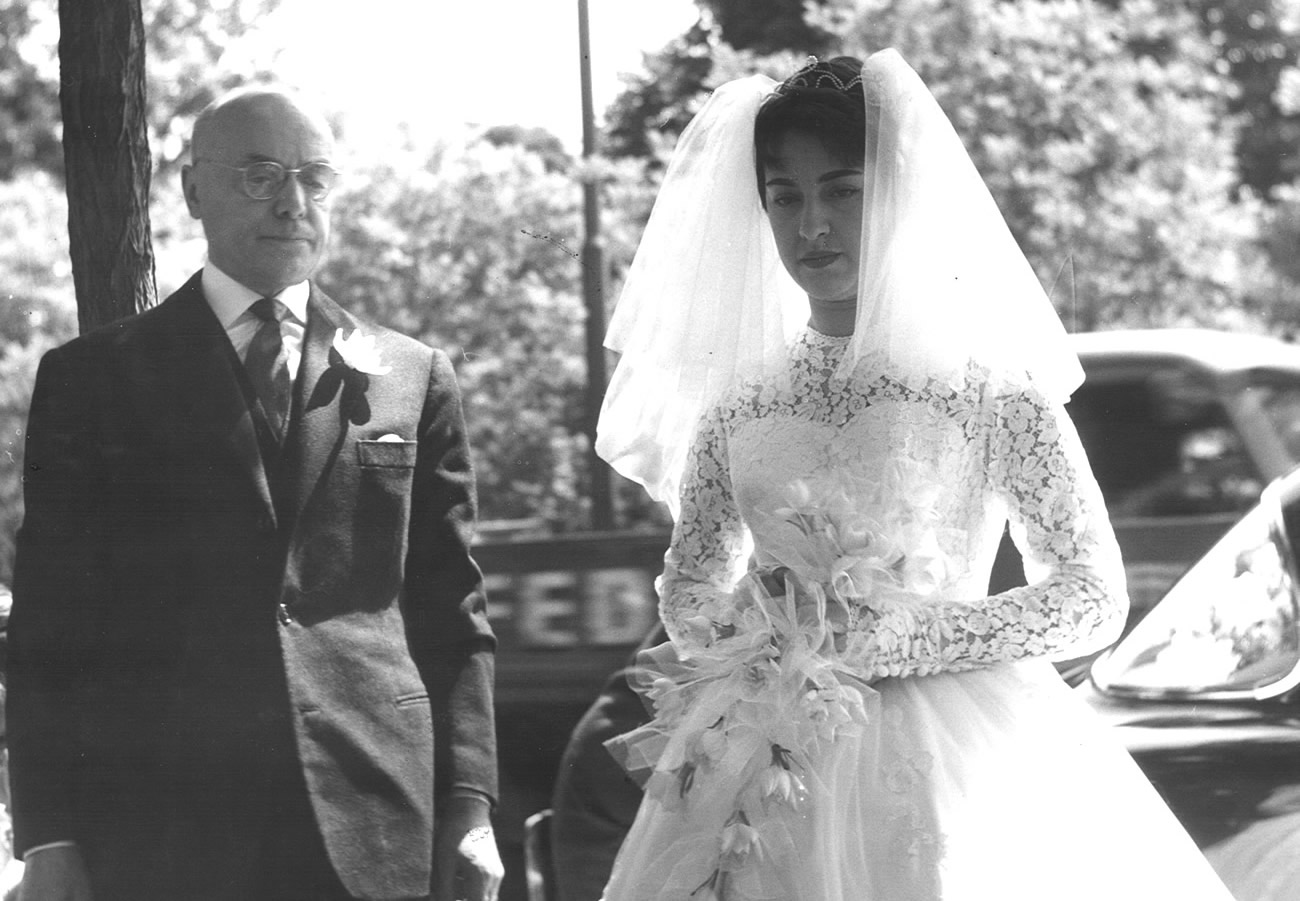 Ornella Virgili, il giorno delle nozze